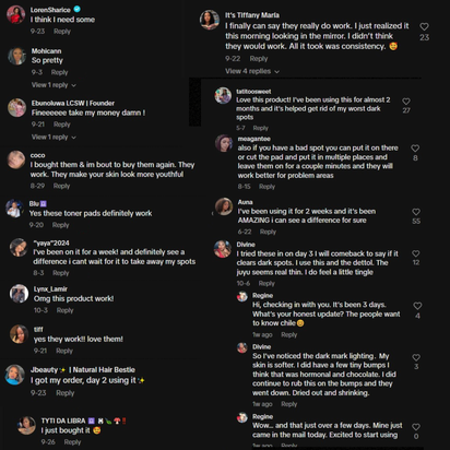 JIYU Premium Korean Toner Pads