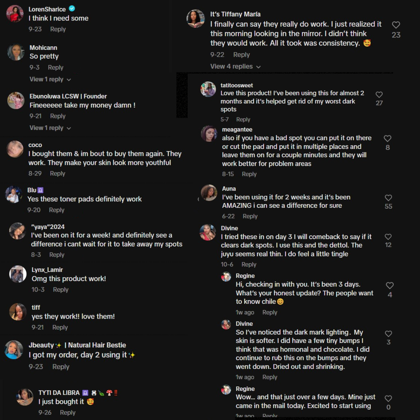 JIYU Premium Korean Toner Pads